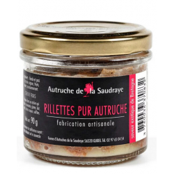 Rillettes d'autruche de la Saudraye